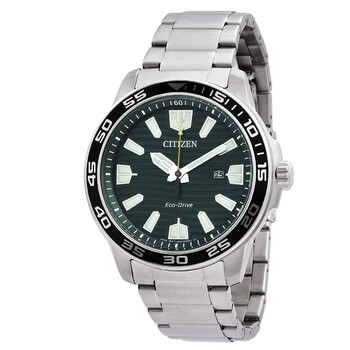 Đồng hồ Citizen Eco-Drive mặt xanh nam EW1701-56X chính hãng