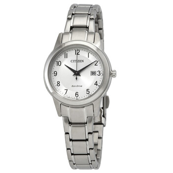 Đồng hồ Citizen Eco-Drive mặt trắng nữ FE1081-59B chính hãng