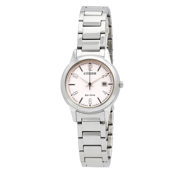 Đồng hồ Citizen Lady Eco-Drive mặt hồng FE1241-71Z chính hãng