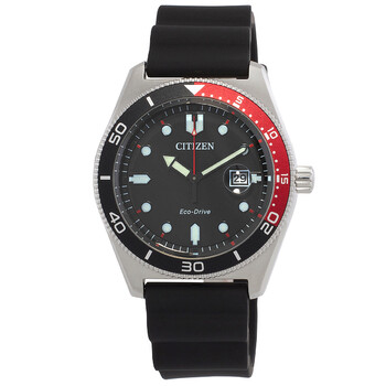 Đồng hồ Citizen Marine mặt đen Eco-Drive AW1769-10E chính hãng
