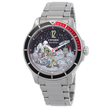 Đồng hồ Citizen Mickey Astronaut Eco-Drive nam AW1709-54W chính hãng