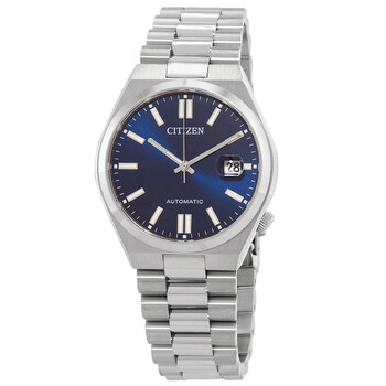 Đồng hồ Citizen Automatic mặt xanh nam NJ0150-81L chính hãng