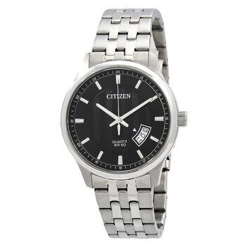 Đồng hồ Citizen Quartz mặt đen BI1050-81E nam chính hãng
