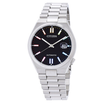 Đồng hồ Citizen Tsuyosa Automatic mặt đen NJ0151-53E nam chính hãng