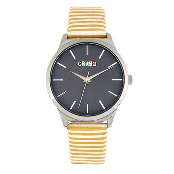Đồng hồ Crayo Aboard Quartz Grey CRACR5603 unisex chính hãng