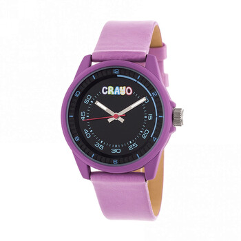 Đồng hồ Crayo Jolt mặt đen CRACR4905 chính hãng