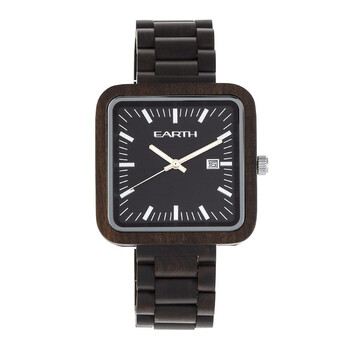 Đồng hồ Earth Berkshire Quartz mặt đen unisex ETHEW5702 chính hãng