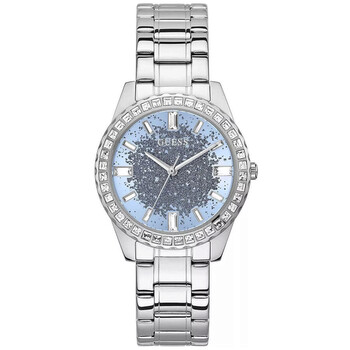 Đồng hồ Guess nữ mặt xanh kim cương GW0405L1 chính hãng
