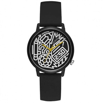 Đồng hồ Guess V0023M8 mặt đen cho nữ chính hãng