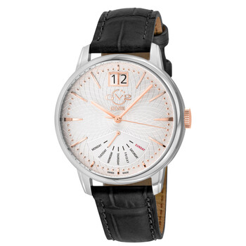 Đồng hồ Gv2 By Gevril Rovescio Quartz Mặt Trắng Nam 56211 chính hãng