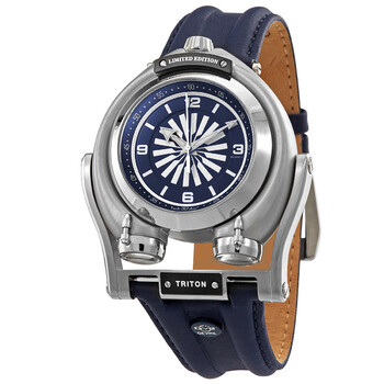 Đồng hồ Gv2 By Gevril Triton Nam Mặt Xanh 3407 chính hãng