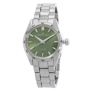 Đồng hồ Hamilton Jazzmaster Automatic mặt xanh H36105160 chính hãng