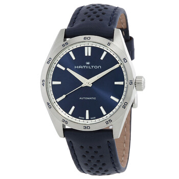Đồng hồ tự động Hamilton Jazzmaster Performer mặt xanh nam H36215640 chính hãng