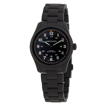 Đồng hồ Hamilton Khaki Field Automatic mặt đen nam H70215130 chính hãng