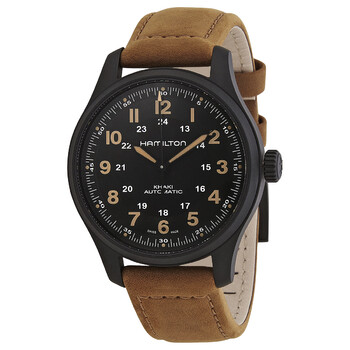 Đồng hồ Hamilton Khaki Field Automatic mặt đen nam H70665533 chính hãng