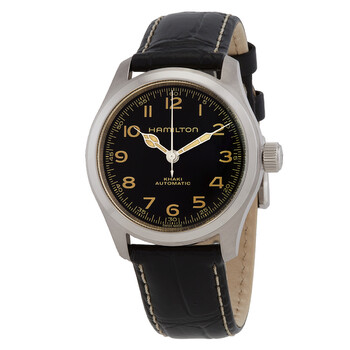 Đồng hồ tự động Hamilton Khaki Field Murph mặt đen H70405730 chính hãng