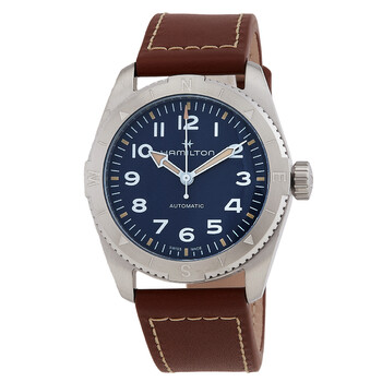 Đồng hồ Hamilton Khaki Field Expedition Automatic mặt xanh nam H70225540 chính hãng