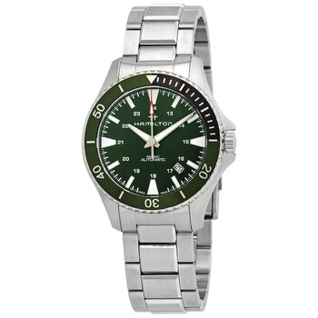 Đồng hồ Hamilton Khaki Navy Automatic Mặt số Xanh H82375161 chính hãng