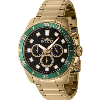 Đồng hồ Invicta Chronograph GMT Quartz Dial Đen Nam 46055 chính hãng