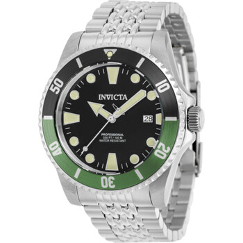 Đồng hồ Invicta Pro Diver Automatic mặt đen viền Sprite 39753 chính hãng