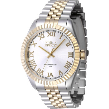 Đồng hồ Invicta Specialty Quartz mặt bạc nam 47402 chính hãng