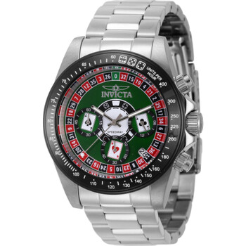Đồng hồ Invicta Speedway Roulette GMT Quartz Nam Mặt Xanh 44642 chính hãng
