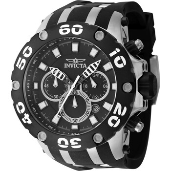 Đồng hồ Invicta Subaqua Chronograph GMT Quartz 46511 nam đen chính hãng