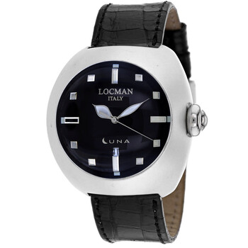 Đồng hồ Locman Classic Quartz mặt đen cho nữ 4100BK chính hãng