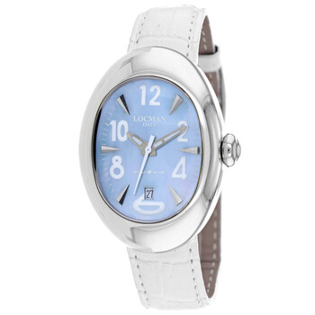 Đồng hồ Locman Classic Quartz mặt xanh cho nữ 2000MS chính hãng