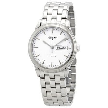 Đồng hồ Longines Flagship Automatic mặt trắng nam L48994126 chính hãng