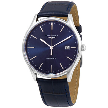 Đồng hồ nam Longines Lyre Automatic mặt xanh L4.960.4.92.2 chính hãng
