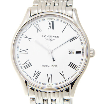 Đồng hồ tự động mặt trắng Longines Lyre L49604116 chính hãng