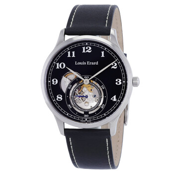 Đồng hồ Louis Erard 1931 Nam Mặt Đen Cơ 32217AA32.BVA32 chính hãng