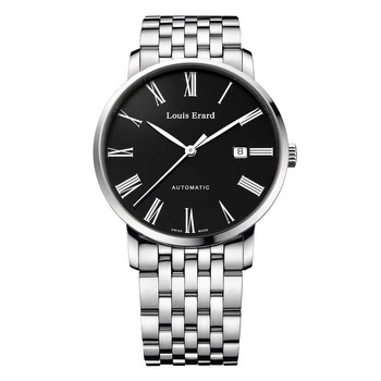 Đồng hồ Louis Erard Excellence Automatic mặt đen nam 68233AA02.BMA35 chính hãng