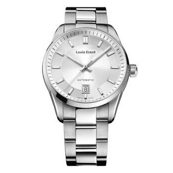 Đồng hồ Louis Erard Heritage Automatic mặt bạc nam 69101AA31.BMA19 chính hãng