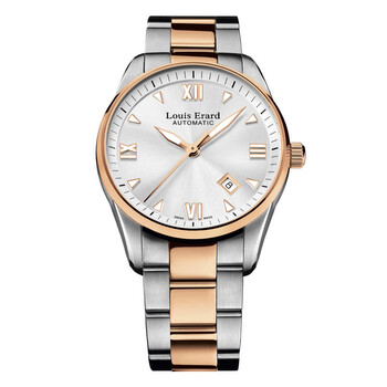 Đồng hồ Louis Erard Heritage Automatic mặt bạc nam 69101AB21.BMA21 chính hãng