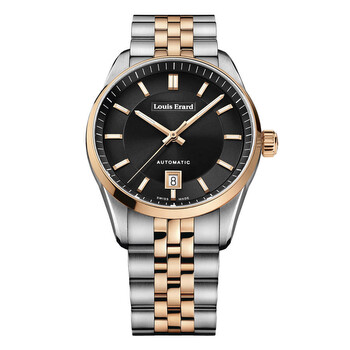 Đồng hồ Louis Erard Heritage Automatic mặt đen nam 69101AB72.BMA58 chính hãng