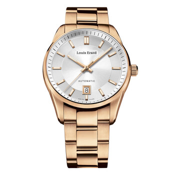 Đồng hồ Louis Erard Heritage Automatic mặt bạc nam 69101PR71.BMA43 chính hãng