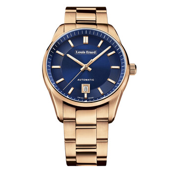 Đồng hồ Louis Erard Heritage Automatic Mặt Xanh Nam 69101PR75.BMA43 chính hãng