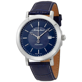 Đồng hồ Mathey-Tissot City Automatic mặt xanh nam HB611251ATABU chính hãng