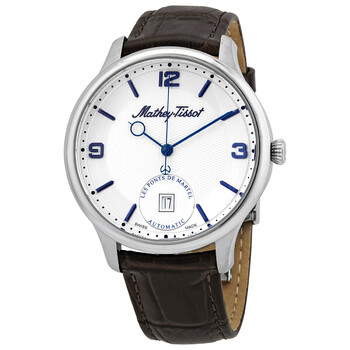 Đồng hồ tự động Mathey-Tissot Edmond mặt trắng nam AC1886AI chính hãng