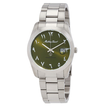 Đồng hồ nam Mathey-Tissot H450APEV mặt xanh chữ Ả Rập chính hãng