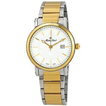 Đồng hồ Mathey-Tissot H611251MBI mặt trắng nam chính hãng