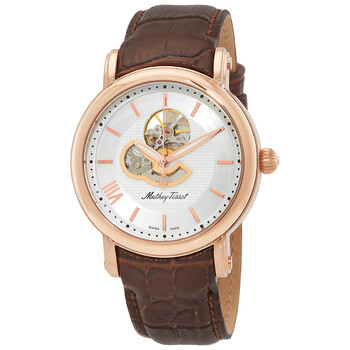 Đồng hồ Mathey-Tissot Skeleton Automatic mặt trắng H7053PI nam chính hãng