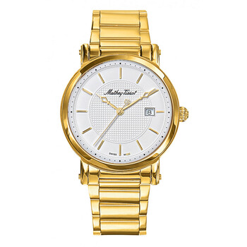 Đồng hồ nam Mathey-Tissot City Quartz mặt trắng HB611251MPI chính hãng