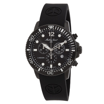 Đồng hồ nam Mathey-Tissot Lagoon Chronograph mặt đen H123CHLNN chính hãng