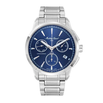 Đồng hồ nam Mathey-Tissot Lancelot Chronograph mặt xanh H198CHABU chính hãng