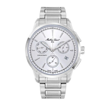 Đồng hồ nam Mathey-Tissot Lancelot Chronograph H198CHAS mặt bạc chính hãng