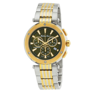 Đồng hồ Mathey-Tissot Neptune Chrono Quartz Mặt Xanh H912CHBV chính hãng
