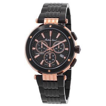 Đồng hồ nam Mathey-Tissot Neptune Chrono H912CHNR mặt đen chính hãng